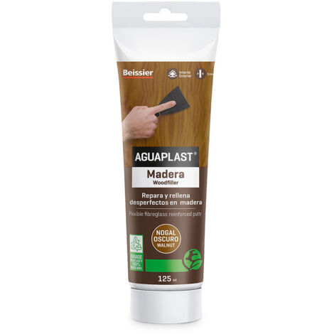 Reparaturspachtel für dunkles Walnussholz (125 ml) WASSERPLAST 24907 (1/2)