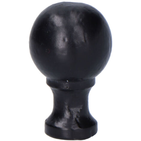 Kugelknopf 18 mm H° Schwarz EDM (1/4)