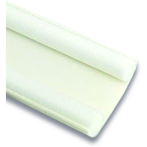 Doppelseitiger Tür-Zugluftstopper, 25mm x 95cm, weiß 47322