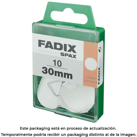 Selbstklebender Anhänger, 30mm, Box à 10 Stück. Fadix 85761 (1/3)