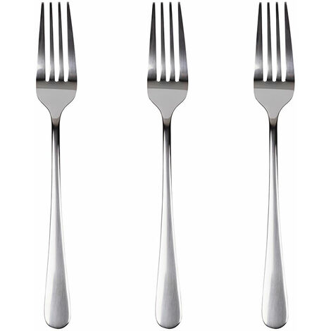 Set mit 3 Gabeln aus recyceltem Edelstahl Natur Shine SG7766 San Ignacio (1/3)