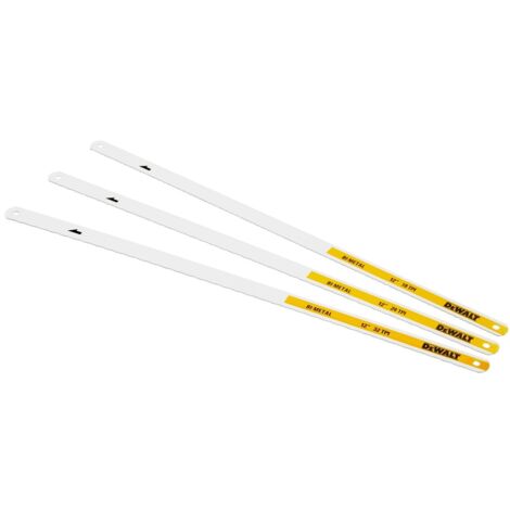 Bügelsägeblätter, 3 Stück, 18, 24 und 32 dpi DeWalt DWHT0-20558 (1/5)
