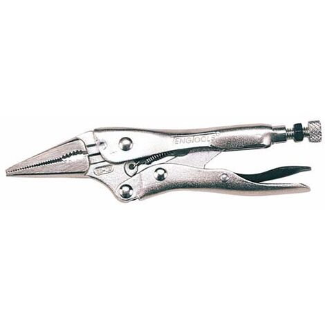 Gezahnter Griffsattel mit rundem Maul, 160mm TENGTOOLS 404-6