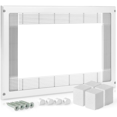 Einbau-Mikrowellenrahmen (600mm x 400mm) weiß  MICEL 94505
