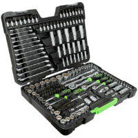 Mallette à outils galvanisée de 216 pièces avec 12 bords JBM54250