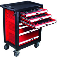 EVA Werkzeugwagen F1RP7B, mit 234 Werkzeugen Metallarbeiten 855006958