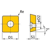HM Einsätze - SCMT 060204 Messer OPTIMALE 3441761