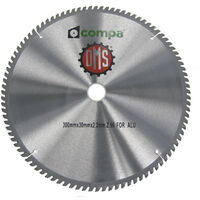 Aluminiumscheibe, 300 mm, 96 Zähne Compa 430096