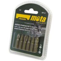 Satz mit 6 PH-Bits 1-2-3 Stück 1-2-3 x 25 mm bpj1 MOTA