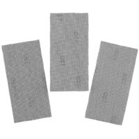 3 Blatt 1/3 Maschenblatt Schleifpapier (93x190mm) mit Klettverschluss Körnung 120 STY-STA39037-XJ