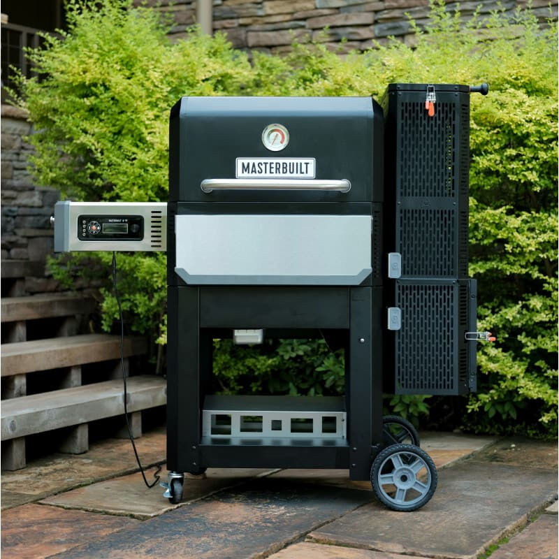 BARBECUE ET FUMOIR PORTABLE AVEC CHARIOT MASTERBUILT