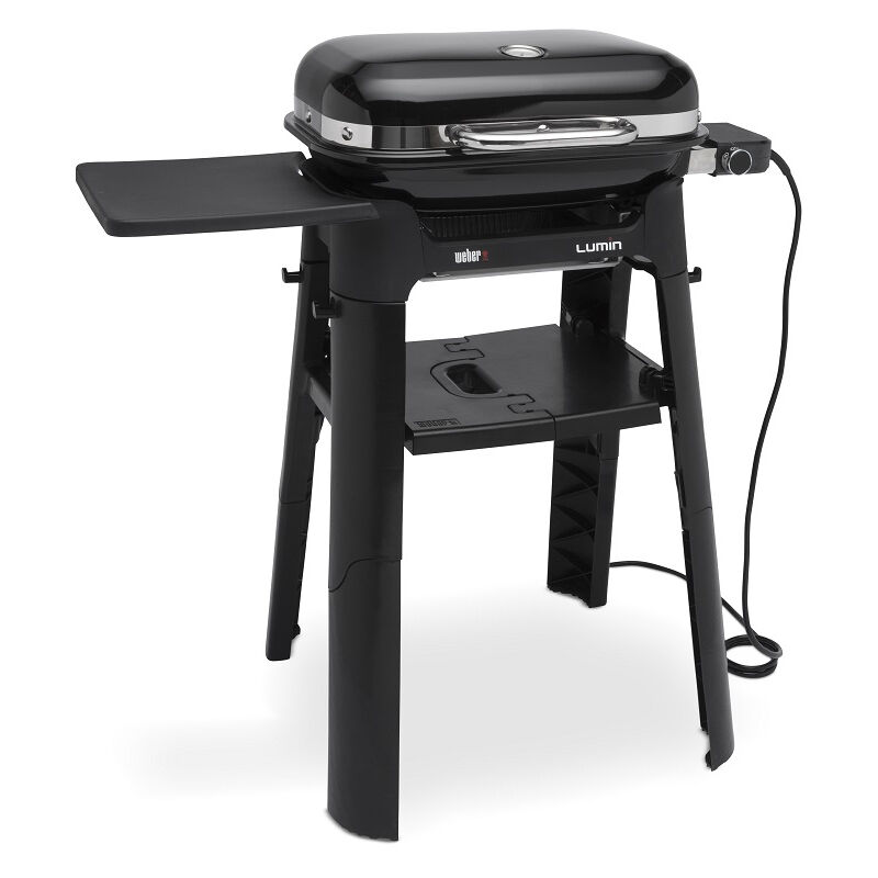 Barbecue électrique Weber LUMIN Compact Stand noir avec pied