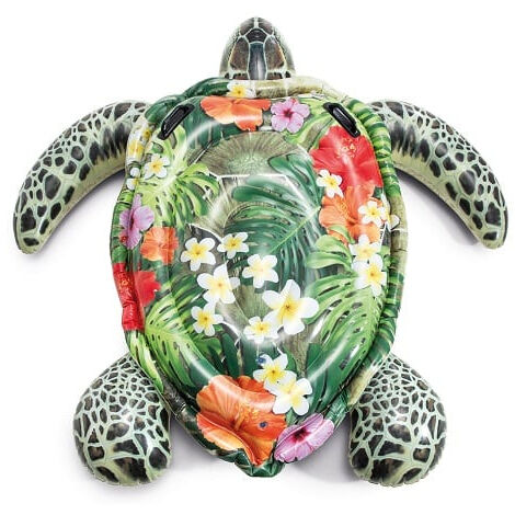 Intex Pataugette Tropicale – Pataugeoire Gonflable Avec Parasol Intégré, Pour Enfants De 1 à 3 Ans (1,02 M X 86 Cm)