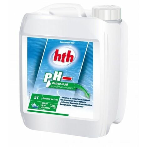 HTH pH Moins 5 L - pH Moins liquide