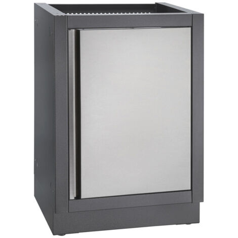 Napoleon – Meuble de rangement 1 tiroir pour cuisine extérieure – Acier galvanisé et inox – Dimensions 61x61x90cm – Pieds réglables pour stabilité