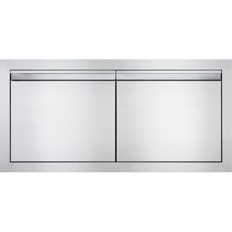 Petite porte double encastrable pour cuisine d'extérieur Napoleon