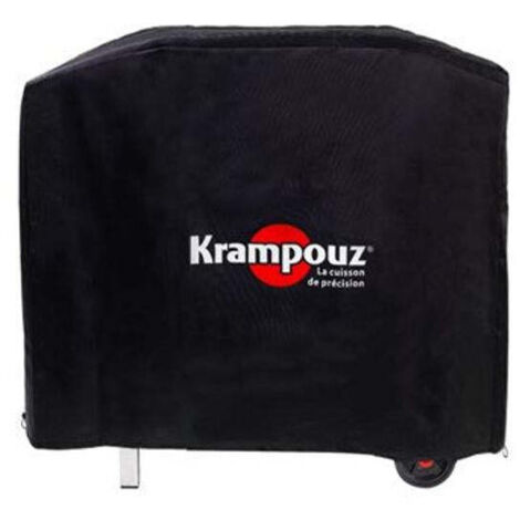 Krampouz – Housse de barbecue 145x54x84 cm – Polyester avec enduction acrylique – Protection contre intempéries et salissures – Compatible planchas gaz et électriques