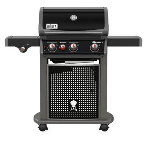 Weber – Barbecue à gaz 3 brûleurs avec Sear Zone 2,2 kW – Grilles en fonte émaillée – Cuisson sous couvercle pour viandes et légumes - E-330
