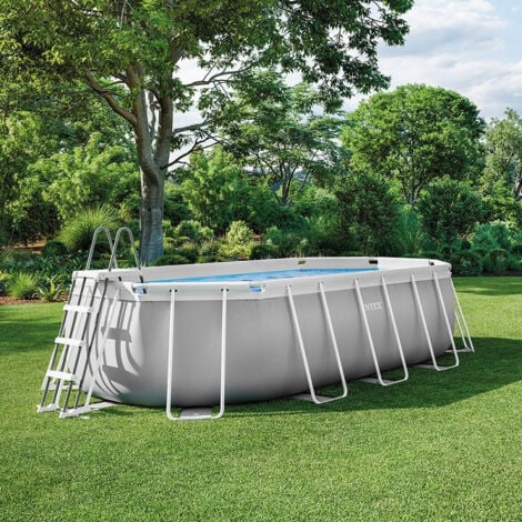 Piscine tubulaire ovale Intex Prism Frame 5,03 x 2,74 x 1,22 m