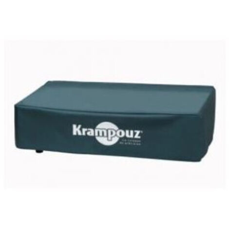Krampouz – Housse pour plancha en polyester – Protection contre intempéries et saleté – Cordon de resserrage pour ajustement parfait