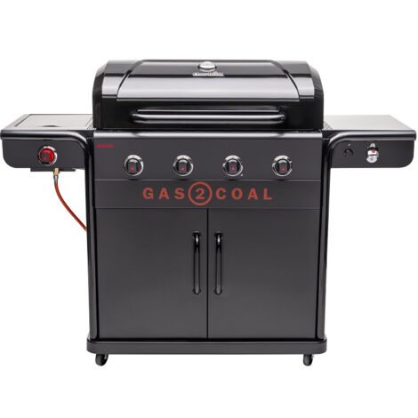 Char-Broil Gas2Coal 440 Édition Spéciale noir barbecue gaz charbon (1/5)