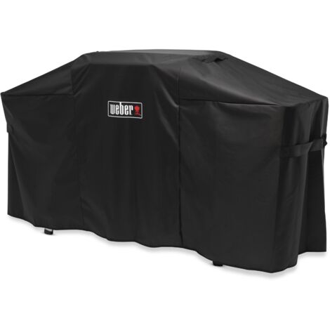 Weber – Housse de barbecue et plancha sur stand – Protection contre intempéries – Matériau durable – Design élégant et épuré