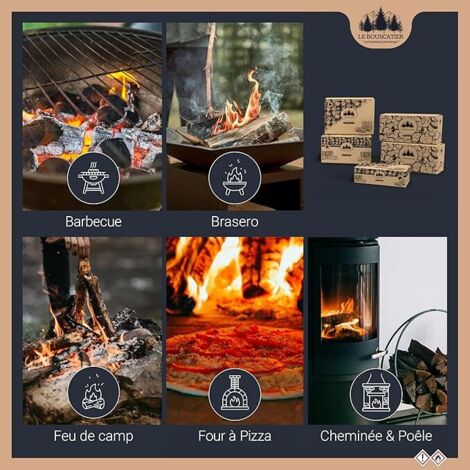 Promo Bûchettes Allume Feu Chez Bricomarché