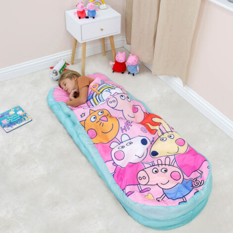 Matelas gonflable enfant 2-en-1 avec couette et oreiller – Dimensions 150 x 62 x 20 cm – Pompe incluse – Dès 3 ans – Character World