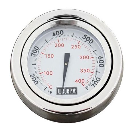 Support de thermomètre barbecue – Acier inoxydable – Fixation simple – Compatible Weber Genesis II – Lecture précise de la température