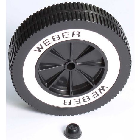 Weber – Roue 15 cm pour barbecue Kettle et One Touch – Charge maximale 100 kg – Roue pivotante pour mobilité – Accessoire barbecue (1/3)