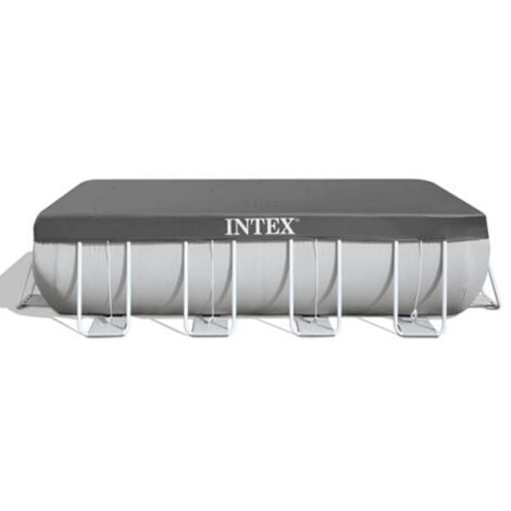 Bâche de protection pour piscine tubulaire rectangulaire Intex L 7,32 x l 3,66 m-B01CE49D0M