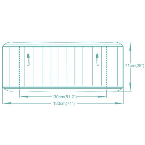 DESTOCKAGE - Spa gonflable Bestway Lay-Z Spa HAWAII HydroJet Pro 6 places