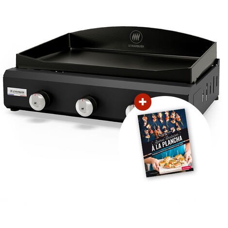 Plancha Amalia Gaz 360 Noir - Le marquier