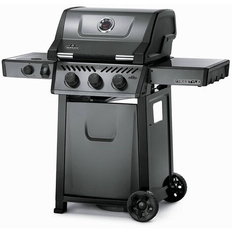 Barbecue à gaz Napoleon Freestyle F365SBPGT 3 brûleurs + Réchaud