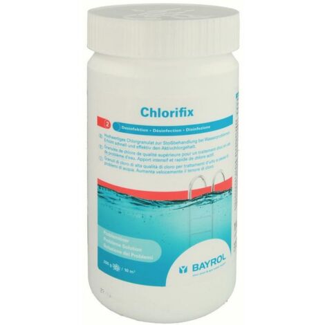 Bayrol Chlorifix - Granulés de Chlore choc stabilisé 1 kg