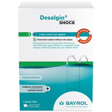 Anti-algues choc Bayrol Desalgin Shock 1,6 kg - 1,6 kg