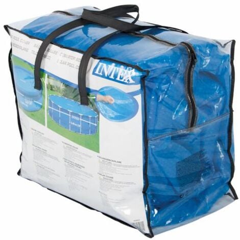 Bâche à bulles pour piscine rectangulaire Intex L 5,49 x l 2,74 m