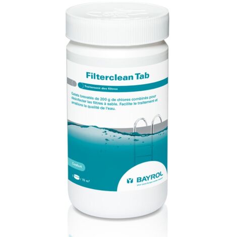 Bayrol Filterclean Tab - Galets désinfectants filtre à sable 1kg