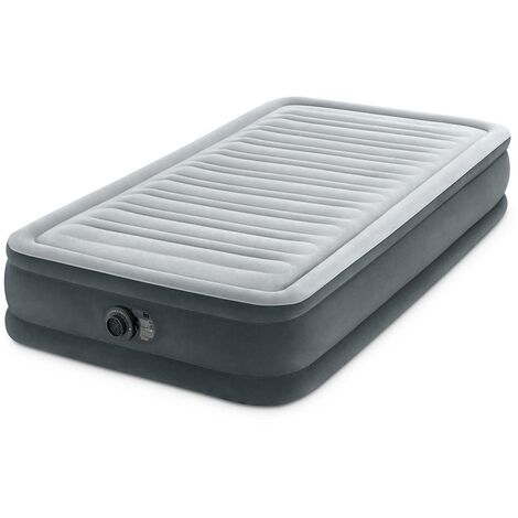 Matelas gonflable Confort Fiber tech 1 place - Intex