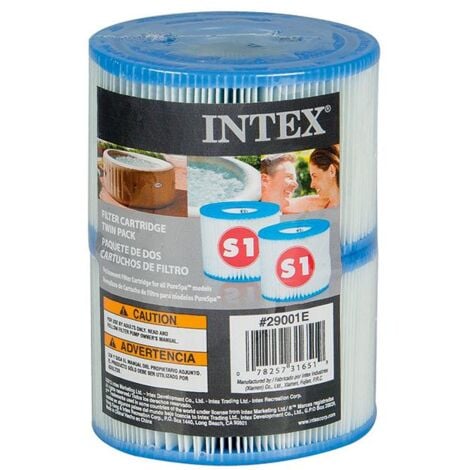 Intex - 12 Filtres S1 pour Spa Intex (6 lots de 2 filtres) - Filtration  pour piscine - Rue du Commerce