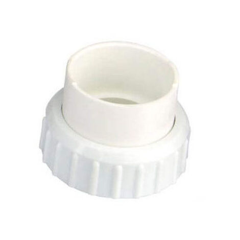 Raccord sortie ø 50 mm blanc + Joint + écrou pour pompes Poolmax TP 25-35-50-75-120-150