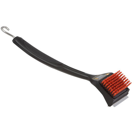 Brosse Nettoyage Barbecue GEEKHOM - Tête Interchangeable & Manche Long 45cm - Idéal BBQ Extérieur