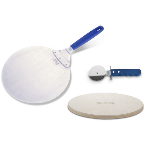 Set complet pour pizza Cadac : Pelle à pizza, Pierre et Roulette