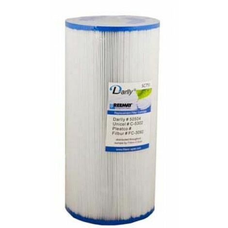 Filtre pour Spa Jacuzzi 2590000 (50504 / PJW25 / C-5302 ou C-5624)