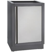 Napoleon – Meuble de rangement 1 tiroir pour cuisine extérieure – Acier galvanisé et inox – Dimensions 61x61x90cm – Pieds réglables pour stabilité