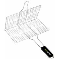 Grille de barbecue double rectangulaire 40 x 30 cm GR025 Grille de barbecue double rectangulaire 40 x 30 cm GR025