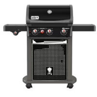 Weber – Barbecue à gaz 3 brûleurs – Sear Zone 2,2 kW – Grilles en fonte émaillée – Pour cuisson sous couvercle
