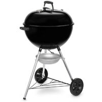 Barbecue portable Weber Original Kettle E-5710 – Grille de cuisson 54,5 cm – Thermomètre intégré – Système de nettoyage One-Touch