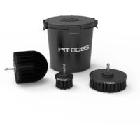 Kit pour Visseuse avec 3 brosses nettoyage grilles de barbecue Pit Boss