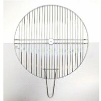 Somagic – Grille de barbecue ronde 51 cm – Acier inoxydable – Pour barbecues Sévilla, Port Grimaud, Vulcano 2500 – Résistante aux hautes températures